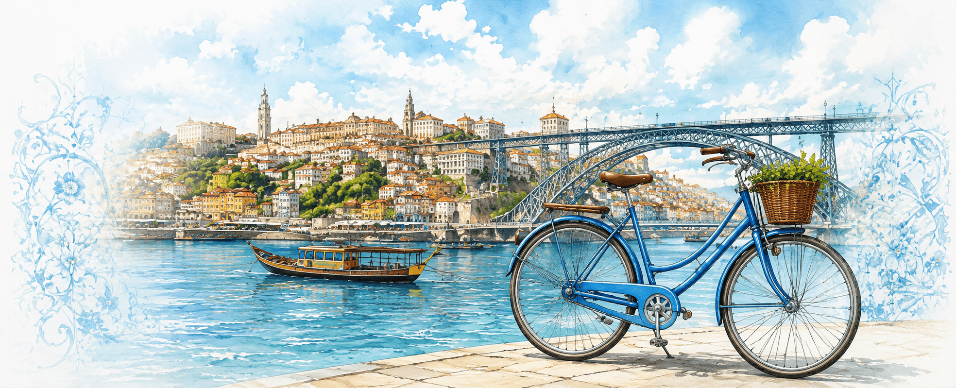 Rent a bike and explore Porto